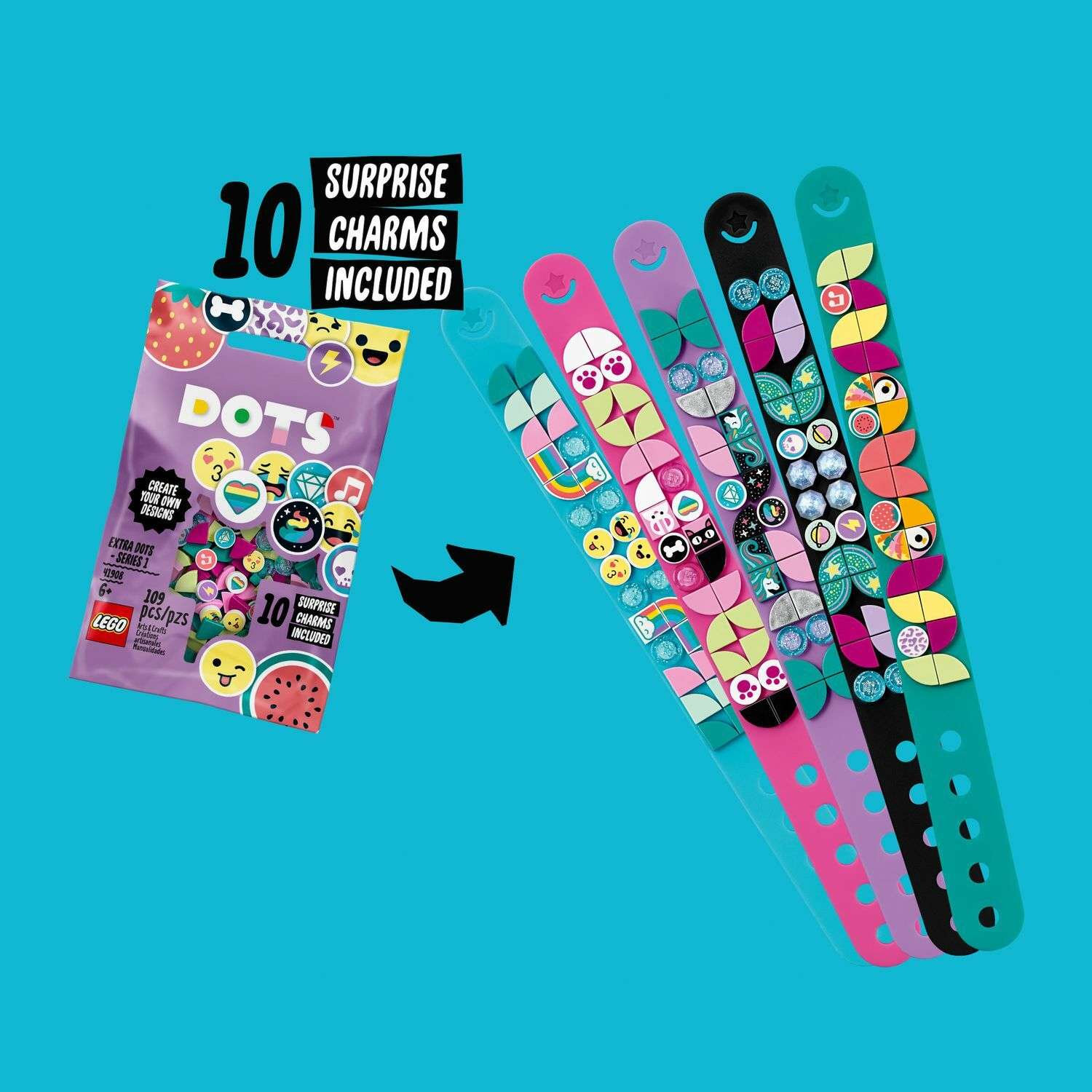 Конструктор LEGO DOTS Дополнительные элементы блочный - фото 7