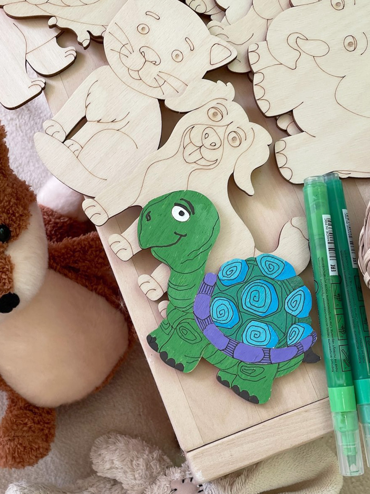 Набор для рисования Ulanik Животные - фото 7