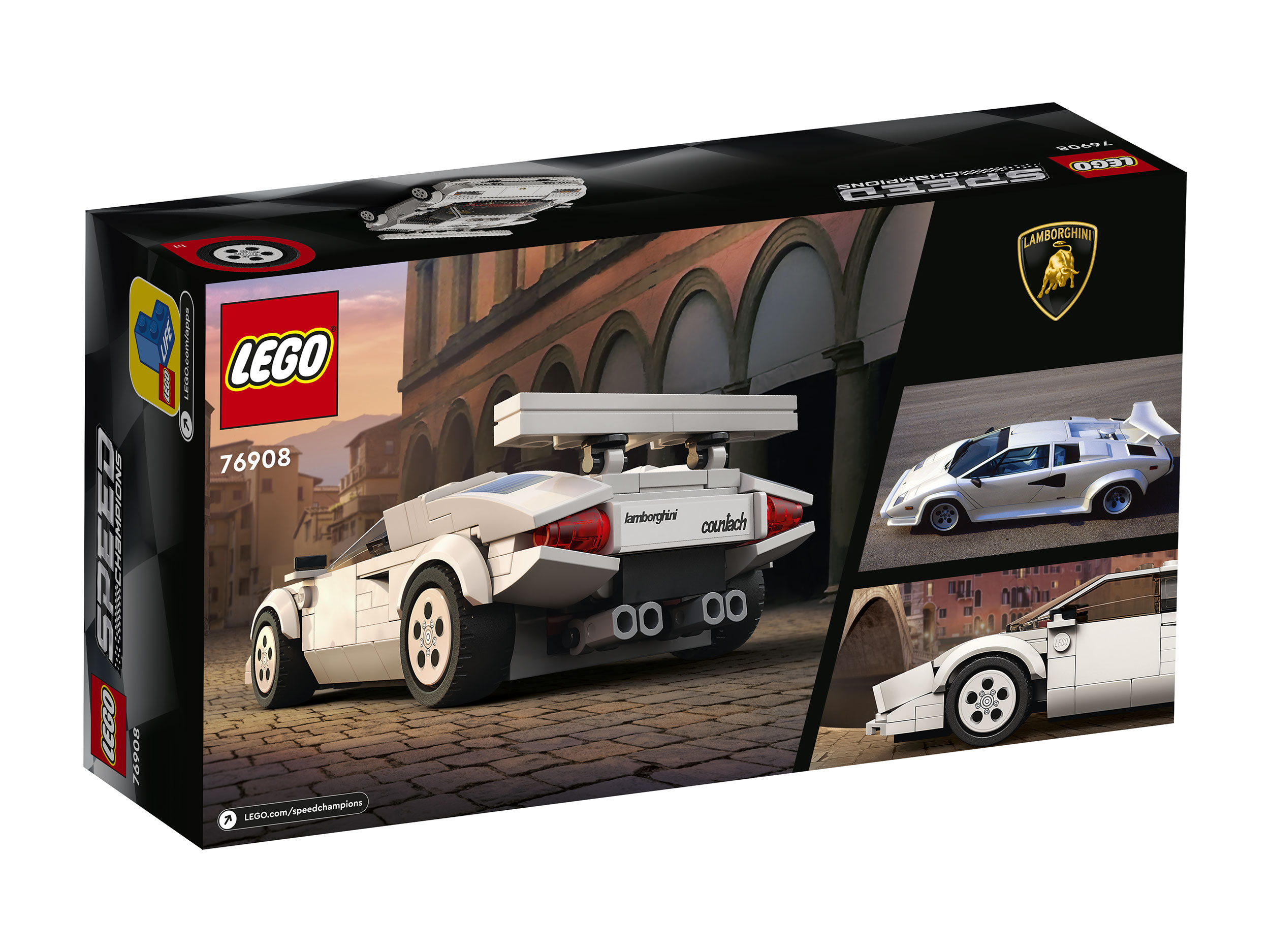 Конструктор LEGO Speed Champions Lamborghini Countach 262 дет. - фото 14