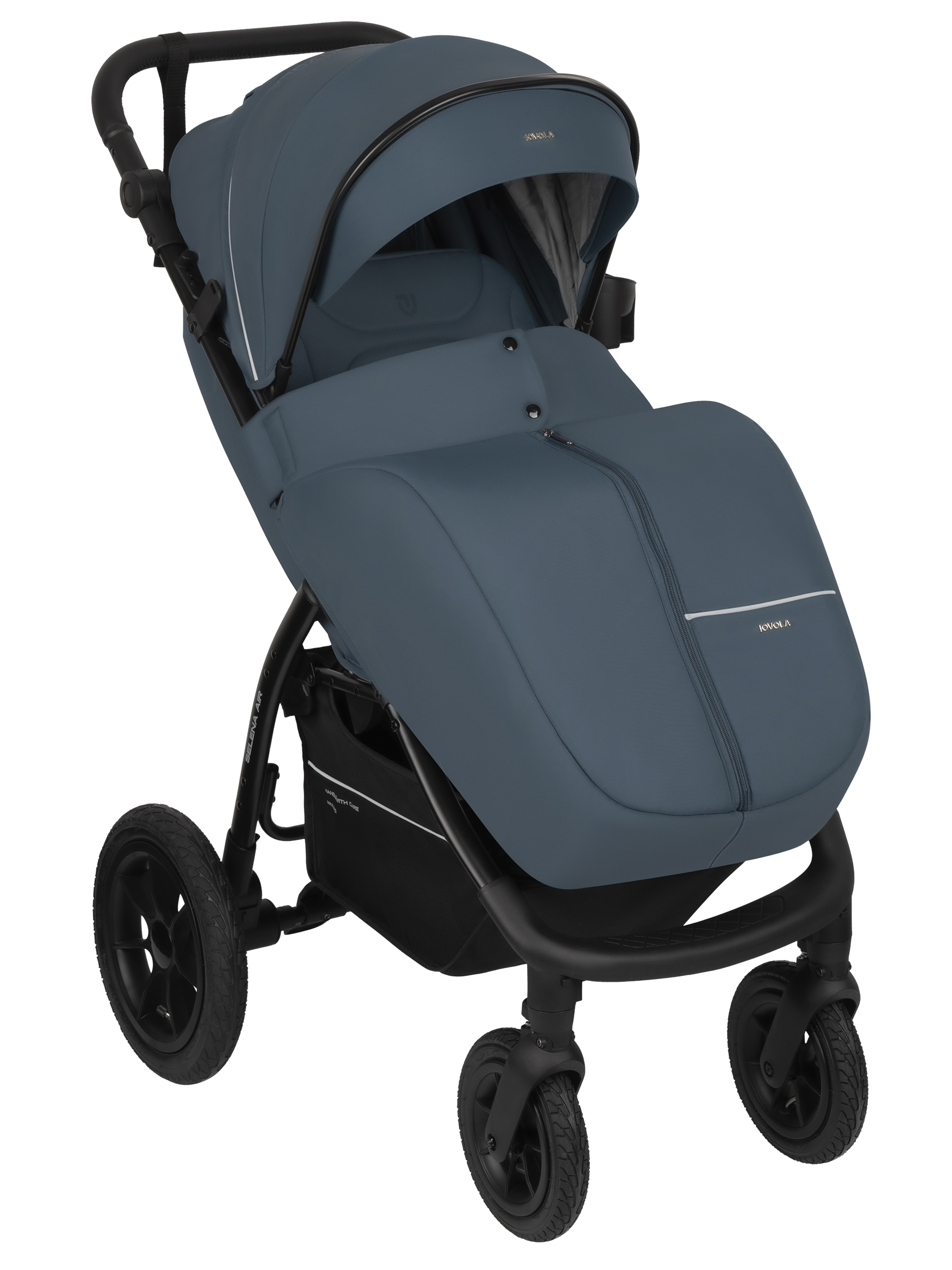 Коляска прогулочная JOVOLA Selena Air new синий - фото 5