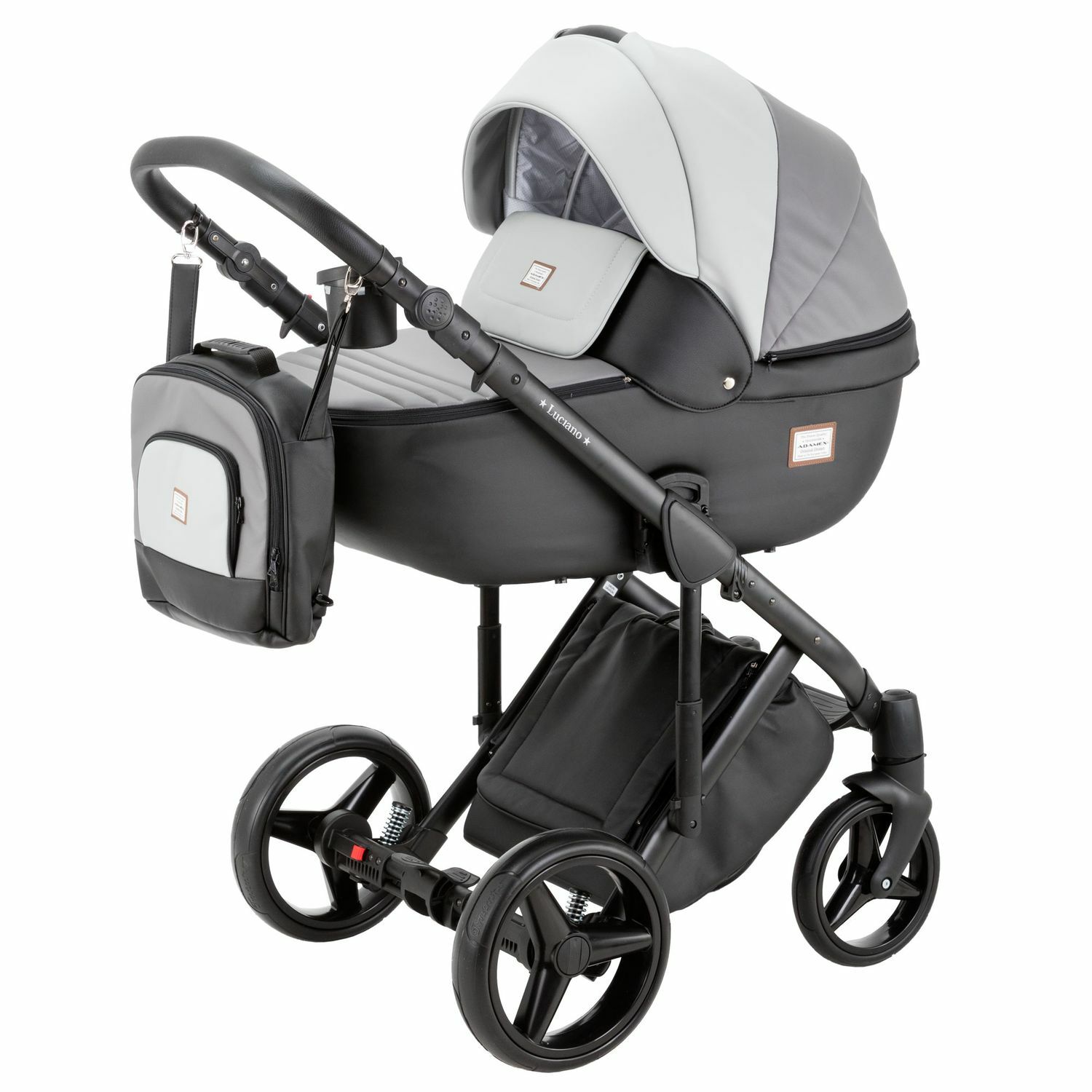 Коляска 3в1 Adamex Luciano Deluxe - фото 1