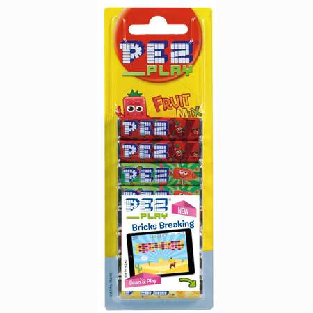 Конфета PEZ с фруктовым вкусом 68 г