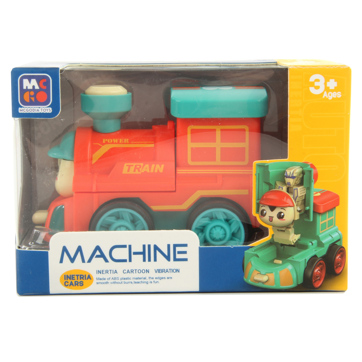 Фигурка Veld Co Робот-трансформер Поезд - фото 6