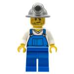 Фигурка LEGO Miner Overalls