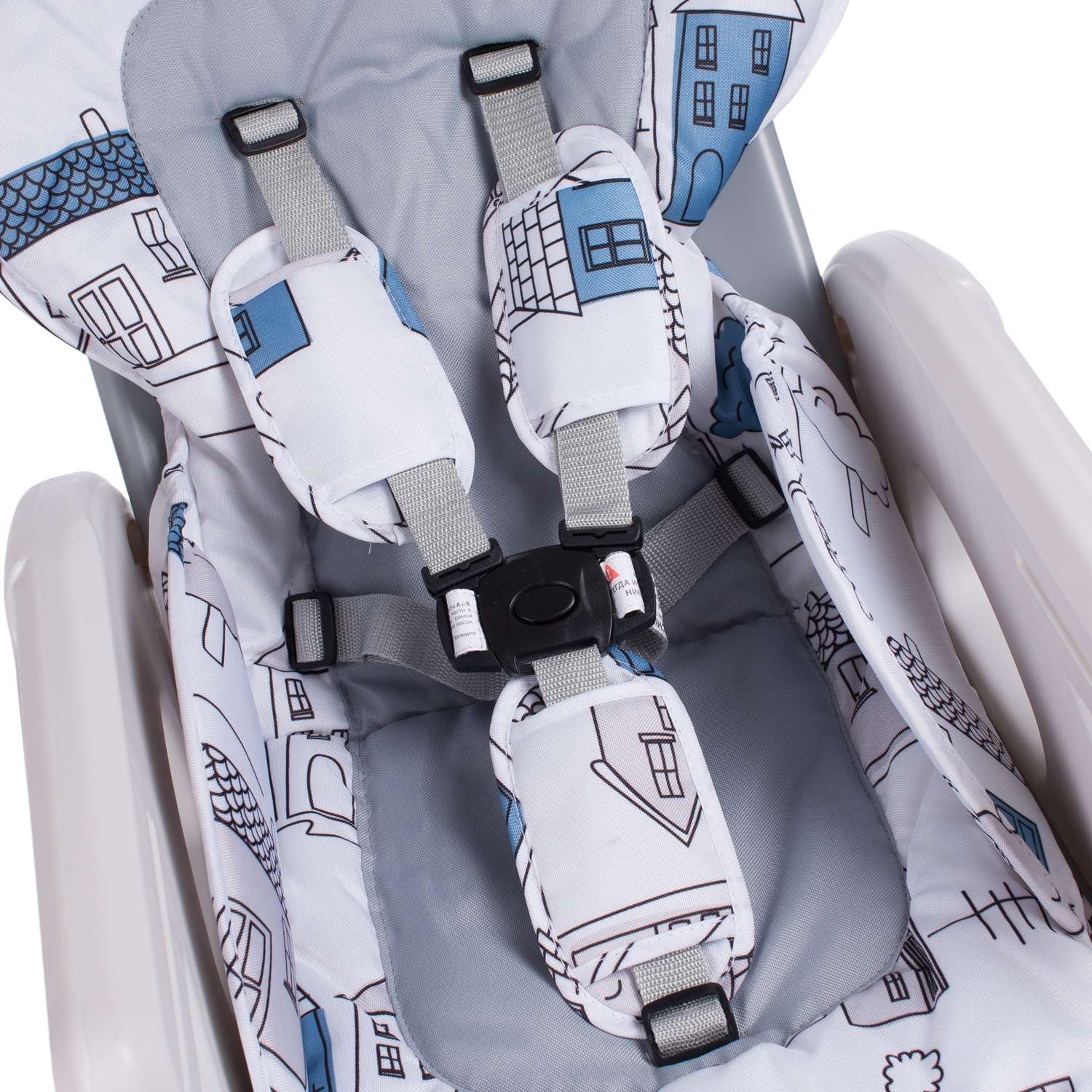 Стульчик для кормления Babyton City Grey трансформер - фото 14