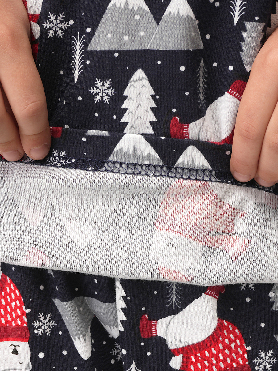 Пижама HappyFox HF00102индиго - фото 7