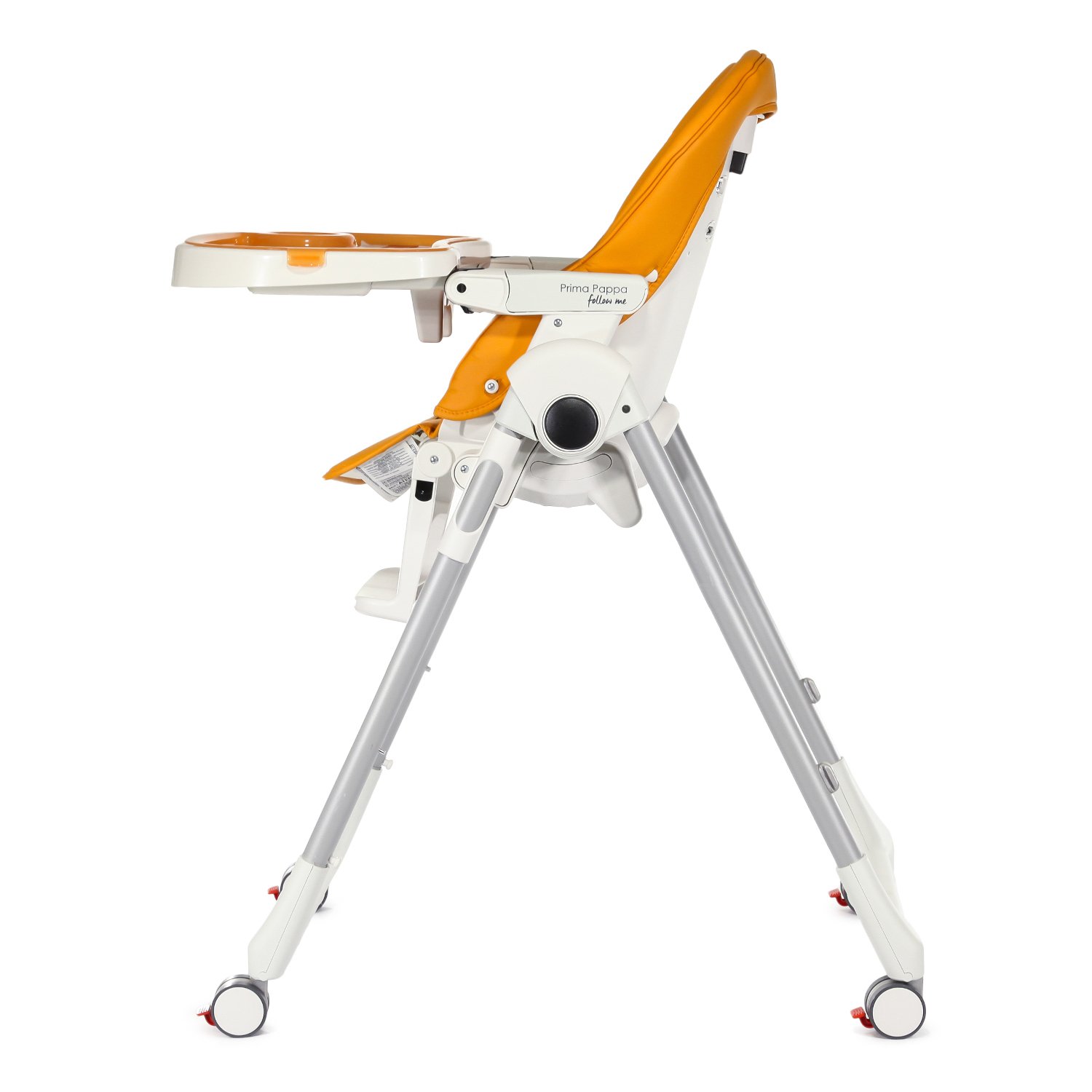 Стульчик для кормления Peg-Perego Prima Pappa Follow Me оранжевый - фото 7