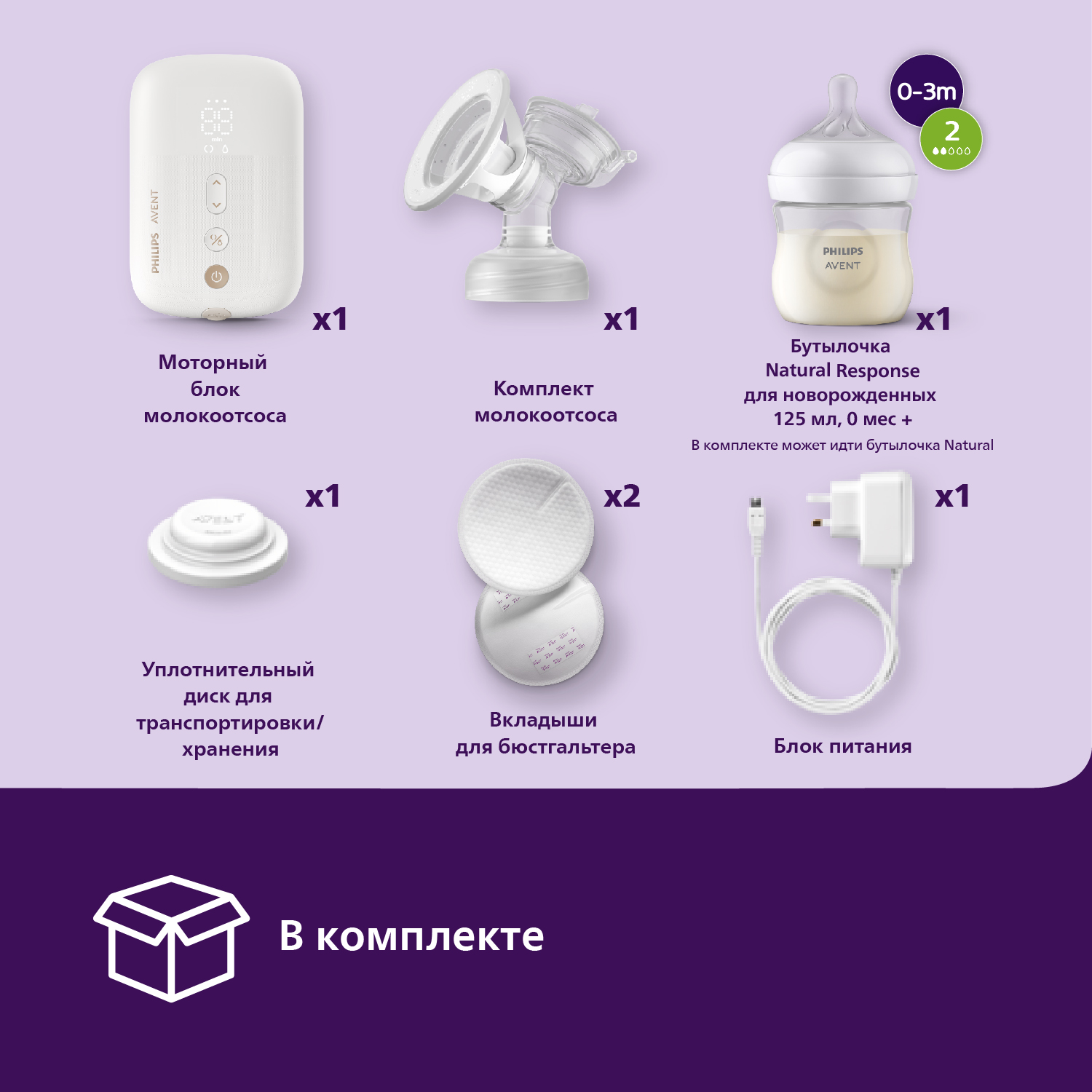 Молокоотсос электрический Philips Avent Plus - фото 19