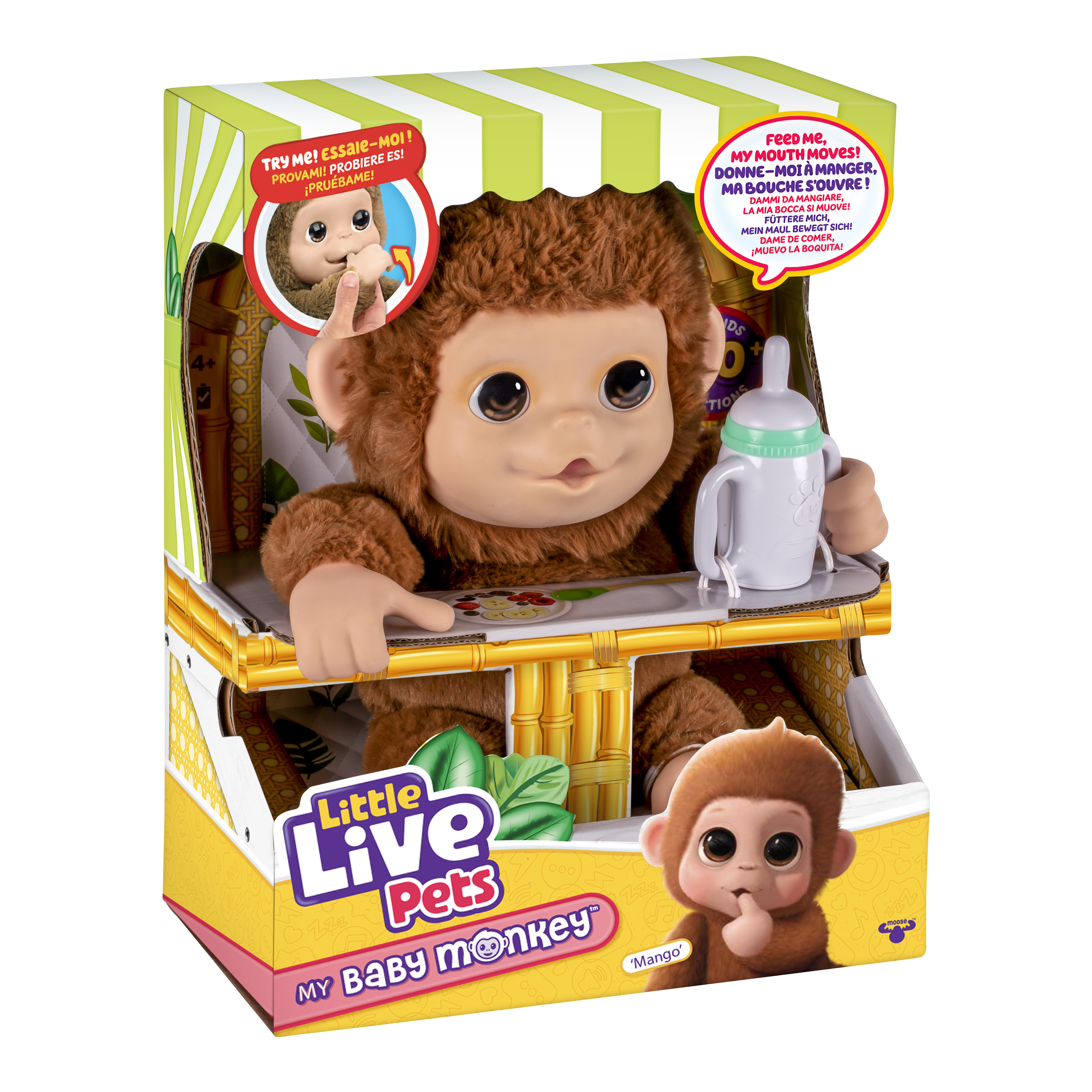 Игровой набор Moose Обезьянка - фото 5