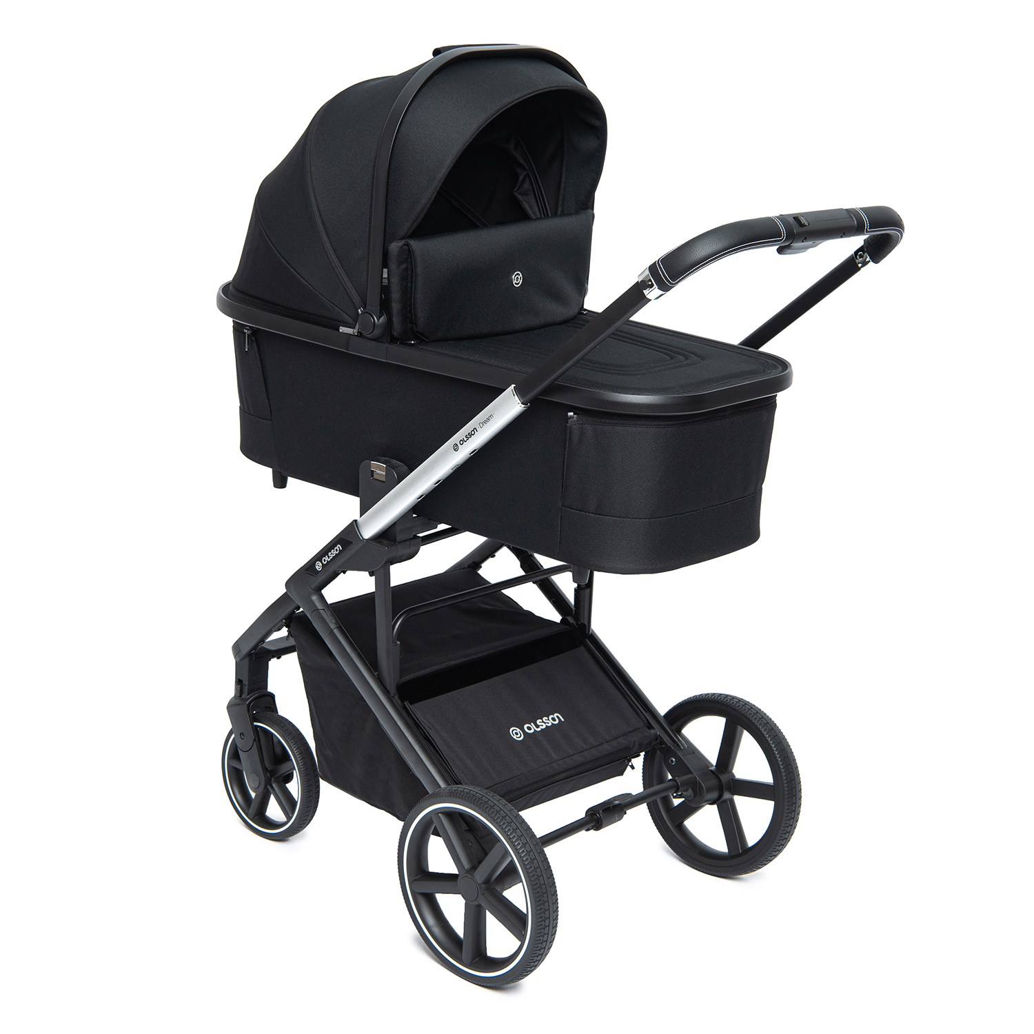 Коляска 2в1 Olsson Dream Black - фото 16