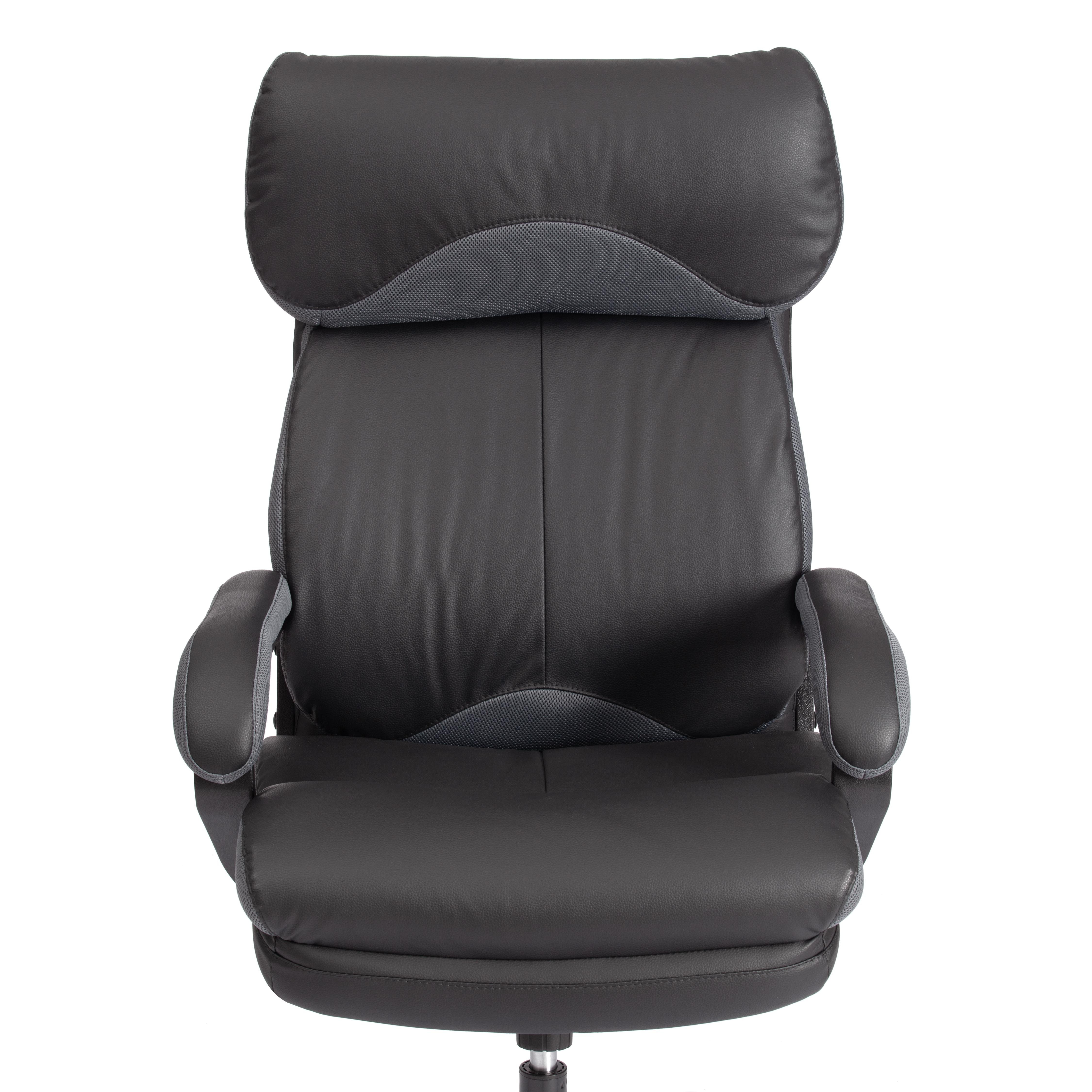 Компьютерное кресло TETCHAIR Дюк МеталБл черный серый - фото 9