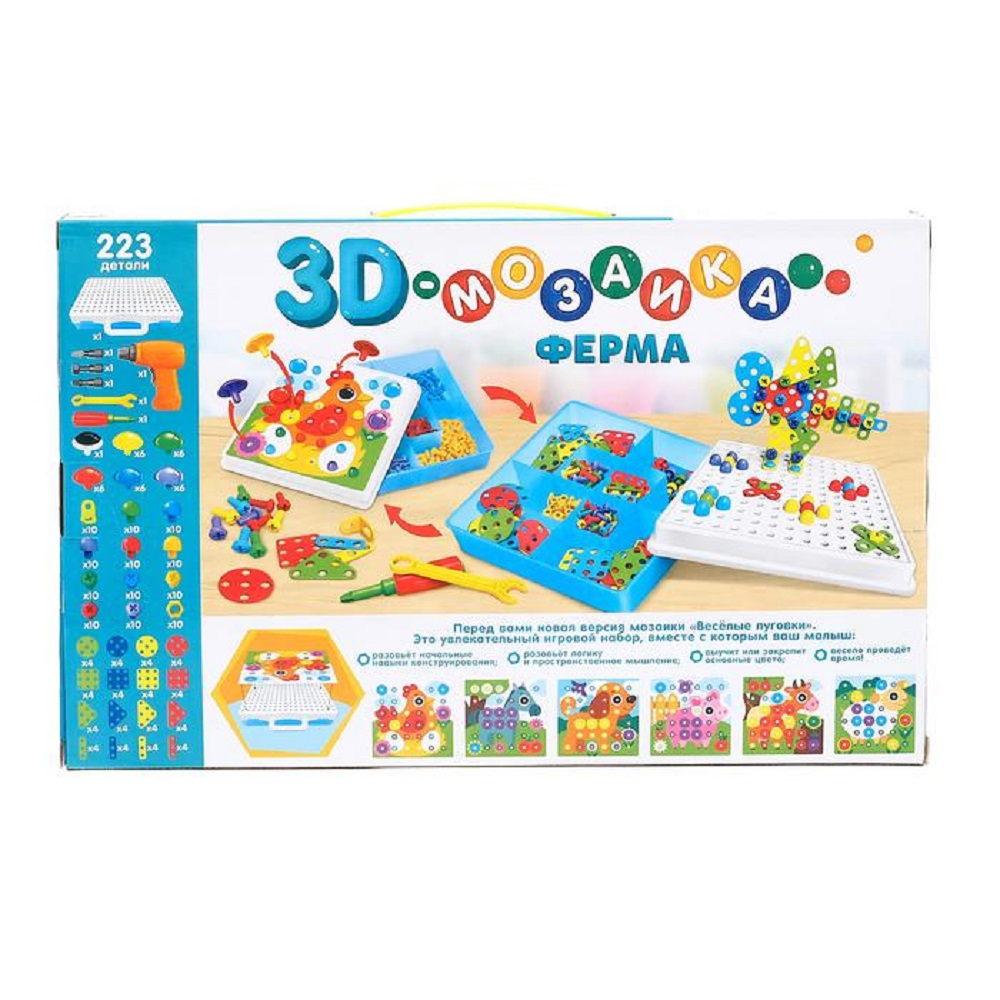 Настольная игра Zabiaka Мозаика - фото 2
