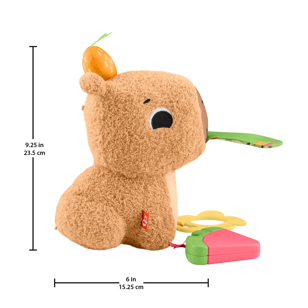 Комфортер Fisher Price Squishy Greedy Capybara - фото 3