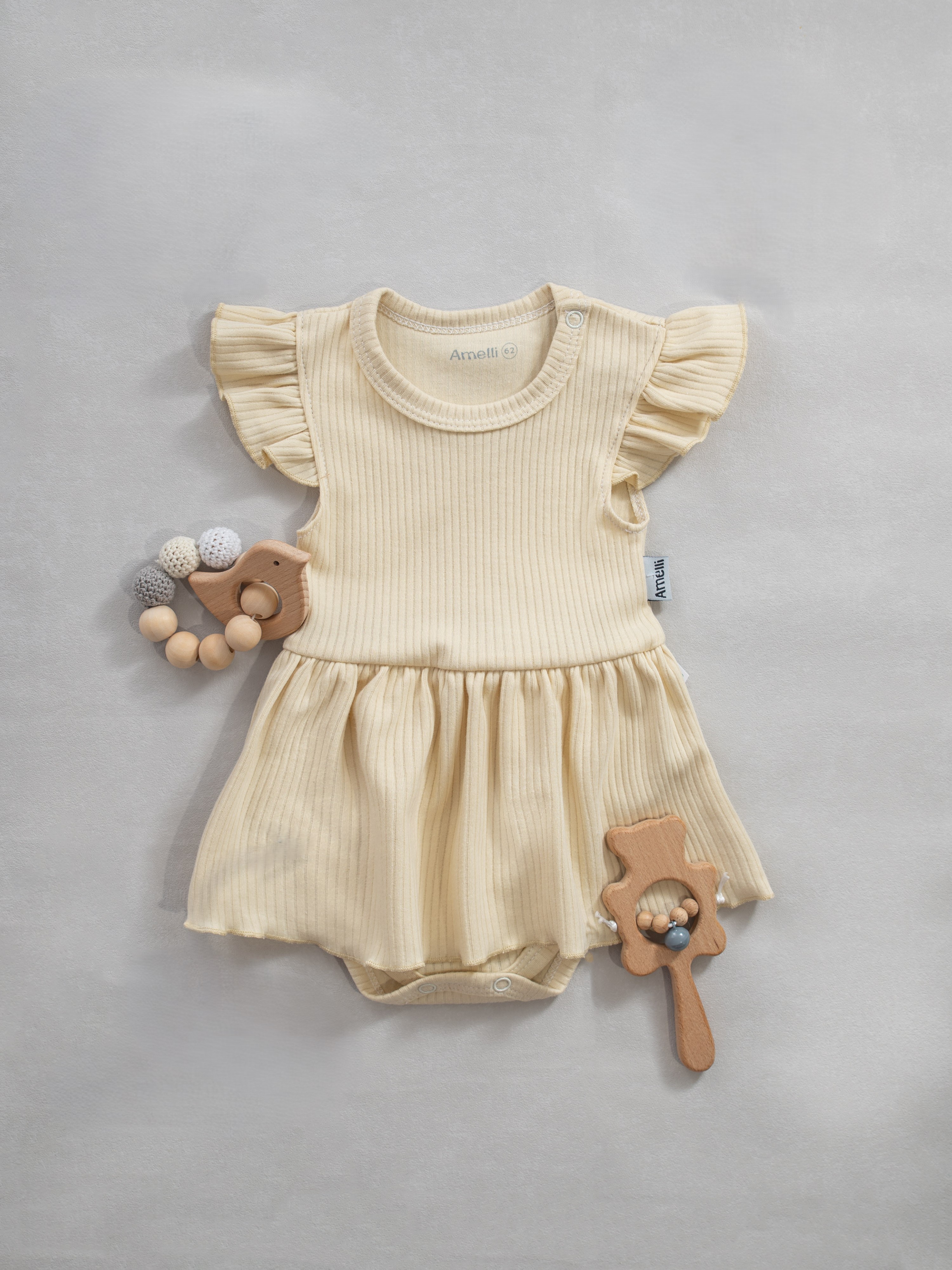 Боди-платье Amelli 290.050.0.0.171беж - фото 3