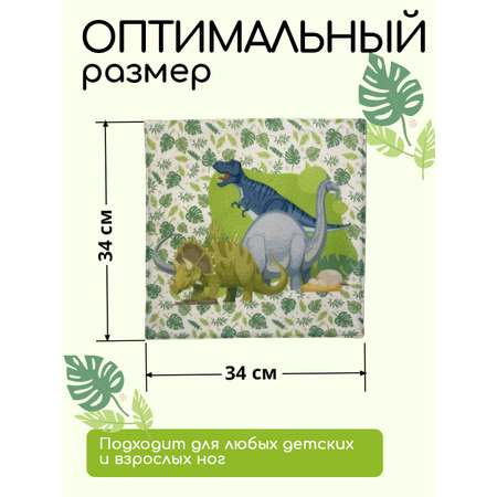Коврик для переобувания Textile NN Динозавр