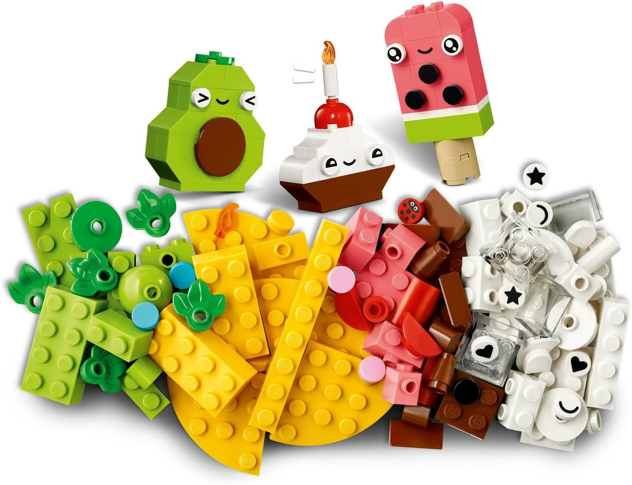 Конструктор LEGO Classic Креативная еда блочный - фото 3
