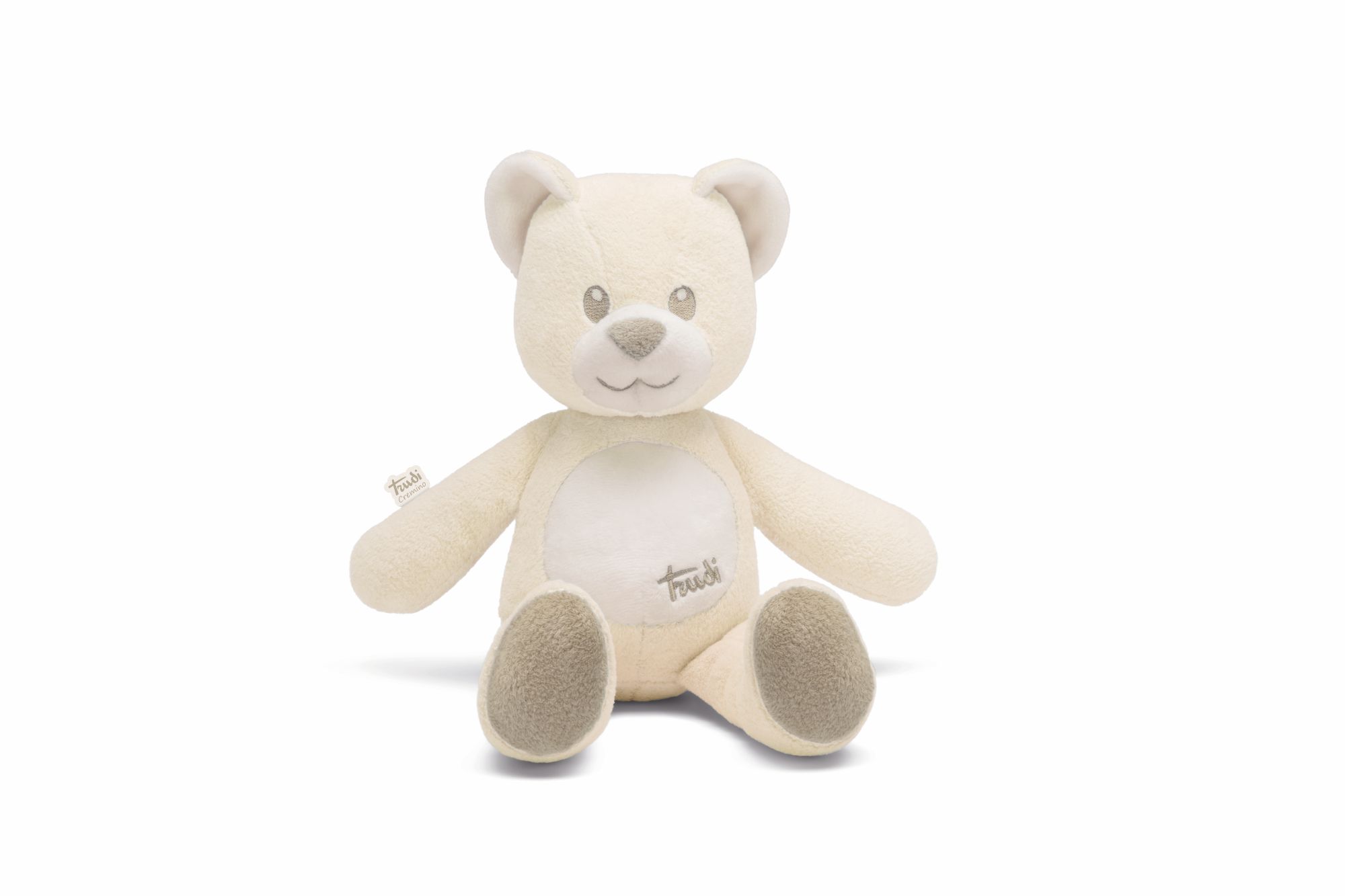 Изображение товара Мягкая игрушка Мишка Trudi молочного цвета 30 см для малышей и детей