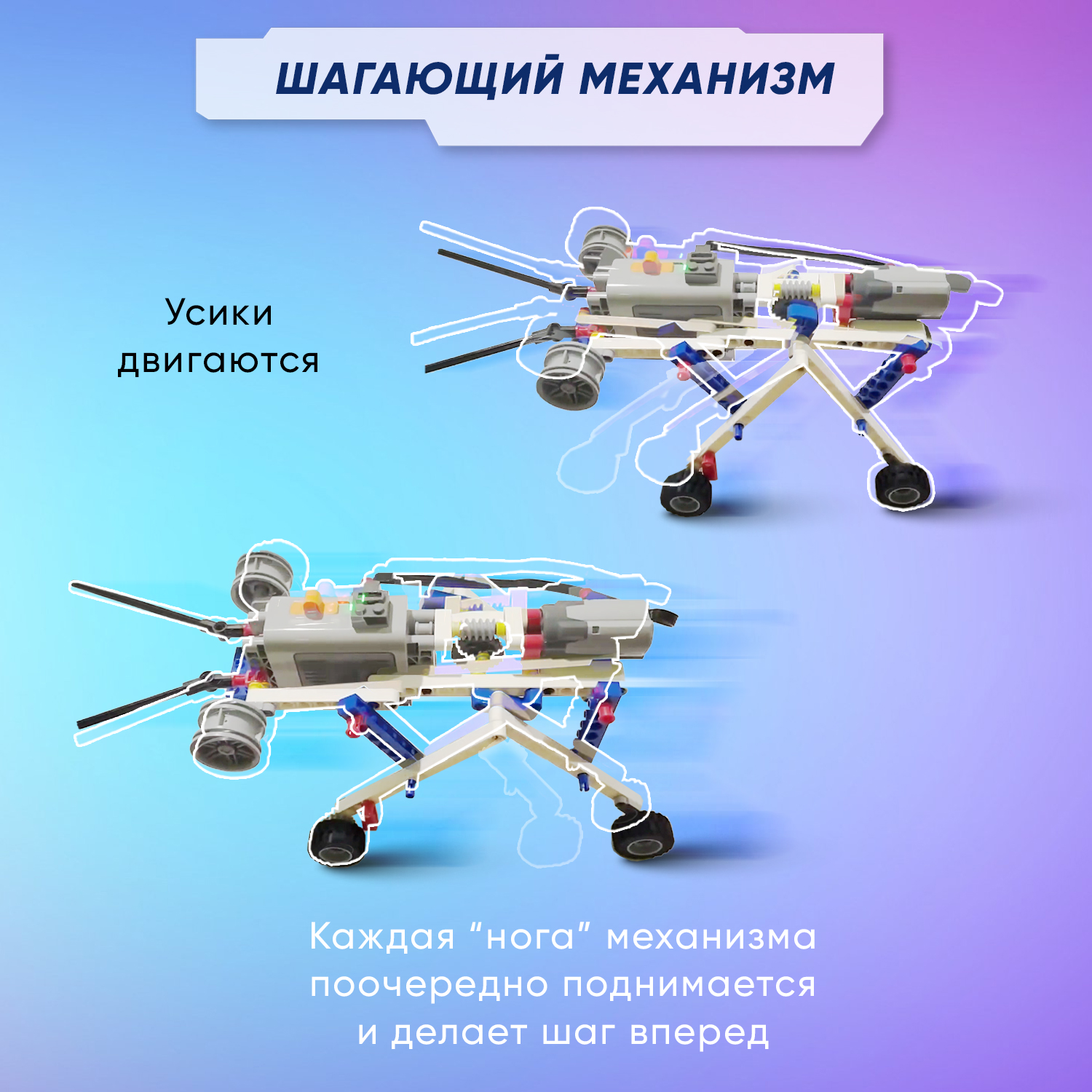 Конструктор LampStory Technic Электронный конструктор 10 в 1 306 дет. - фото 15