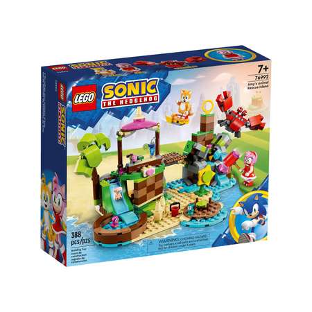 Конструктор LEGO Sonic the Hedgehog Остров спасения животных Эми блочный