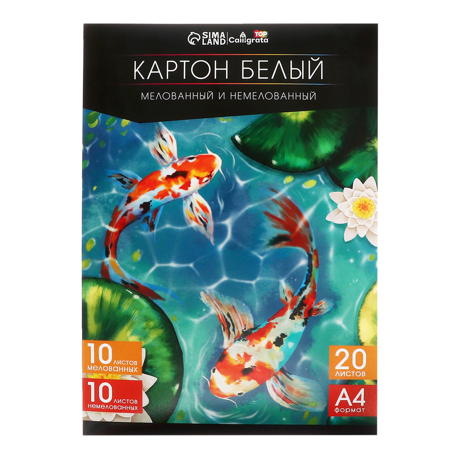 Цветной картон Calligrata 20 лист. - фото 2