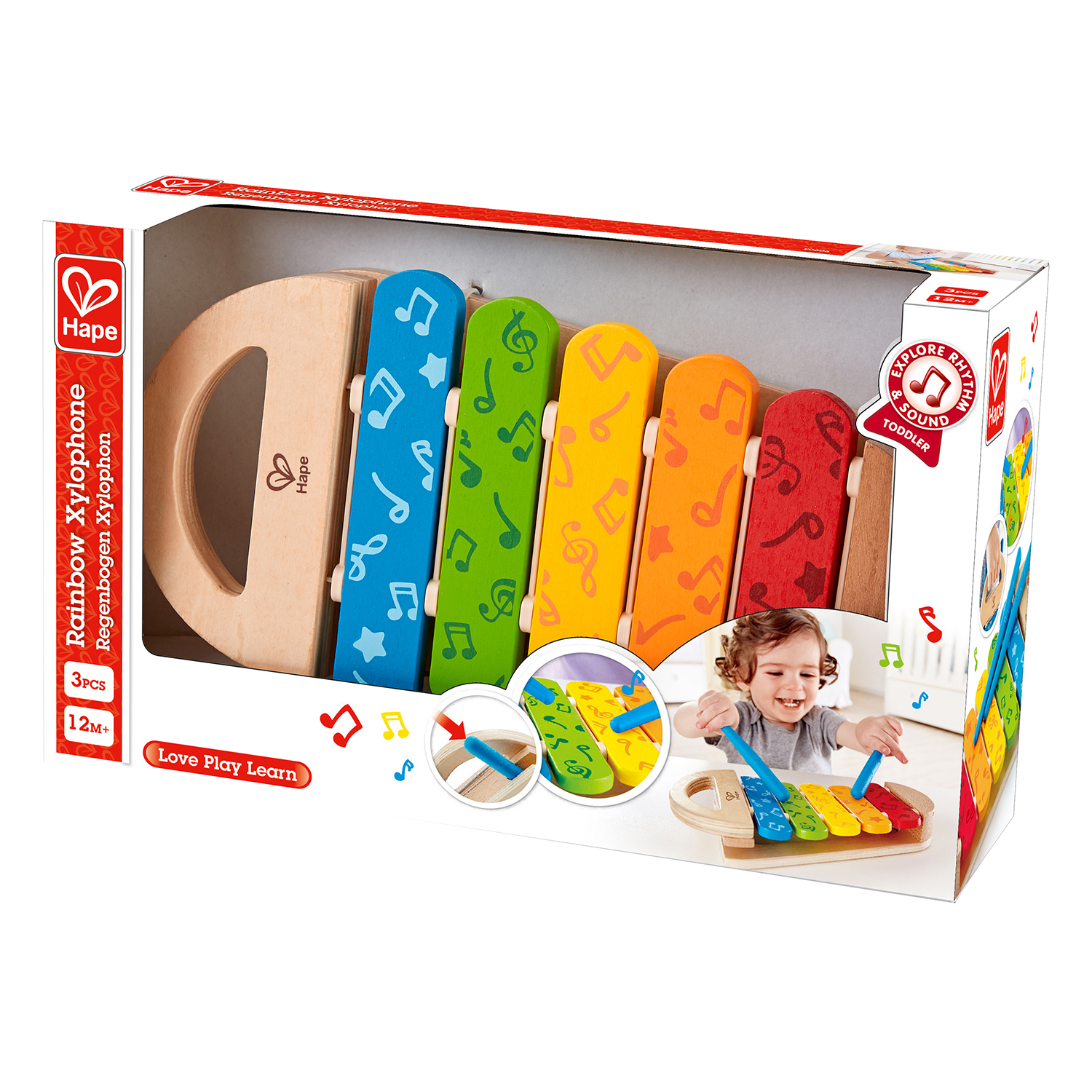 Игрушка музыкальная Hape ксилофон - фото 6