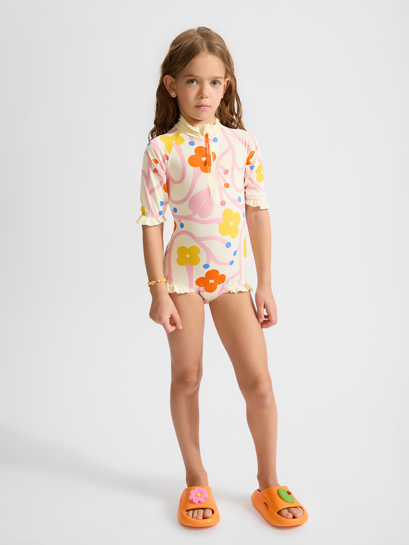 Купальник Happy Baby 50657-1_milky(sweety_garden) - фото 3