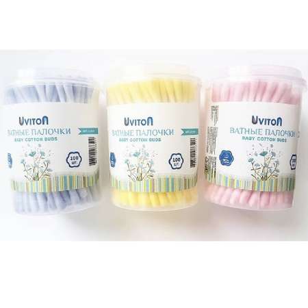 Ватные палочки Uviton 100 шт.