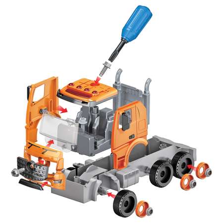 Конструктор Funky Toys Мусоровоз сборная игровая модель