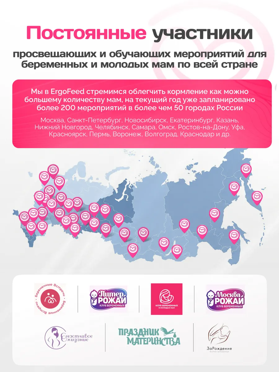 Подушка для кормления ErgoFeed молочный 40 x 60 см - фото 13