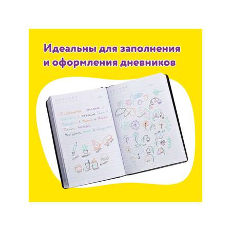 Ручка гелевая Юнландия 6 шт.