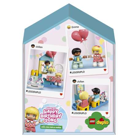 Конструктор LEGO DUPLO Town Игровая комната блочный