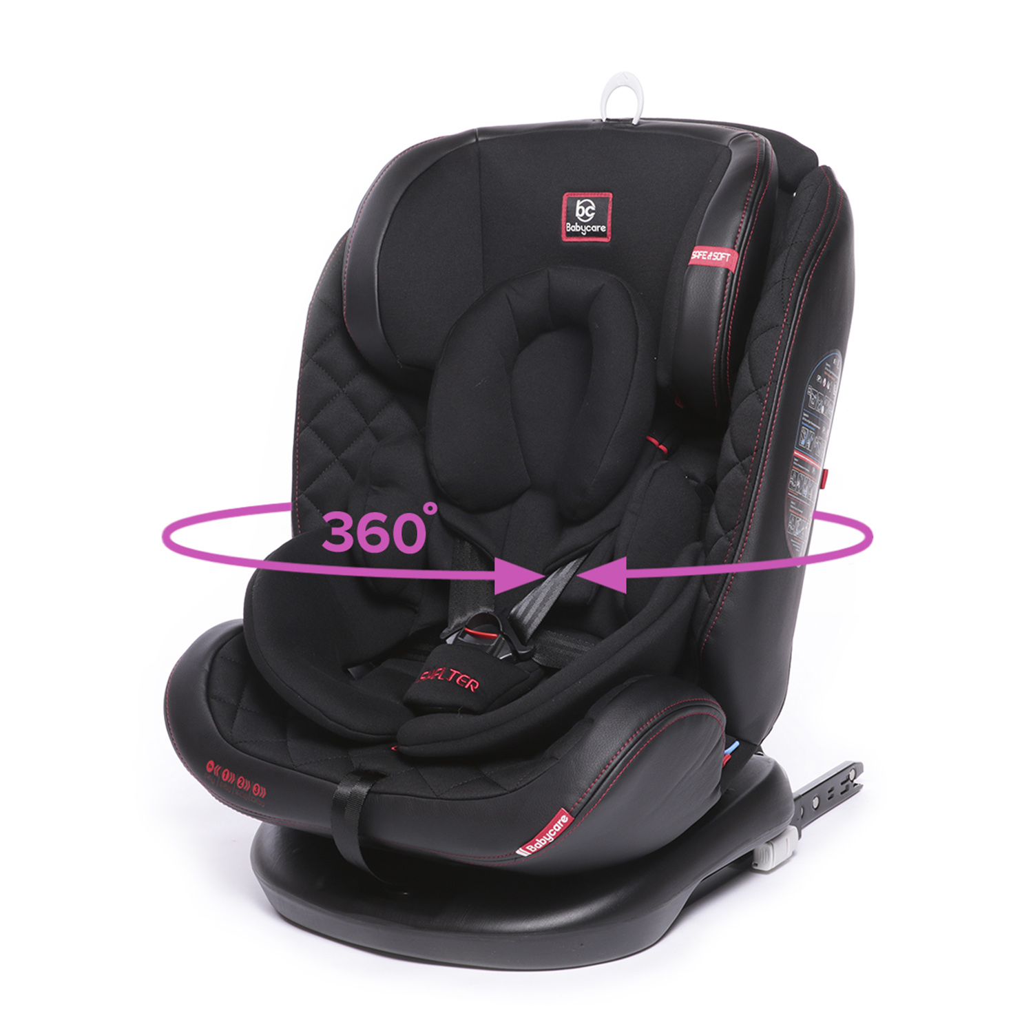 Автокресло BabyCare Shelter Isofix 0+/1/2/3 (0-36 кг) - фото 2