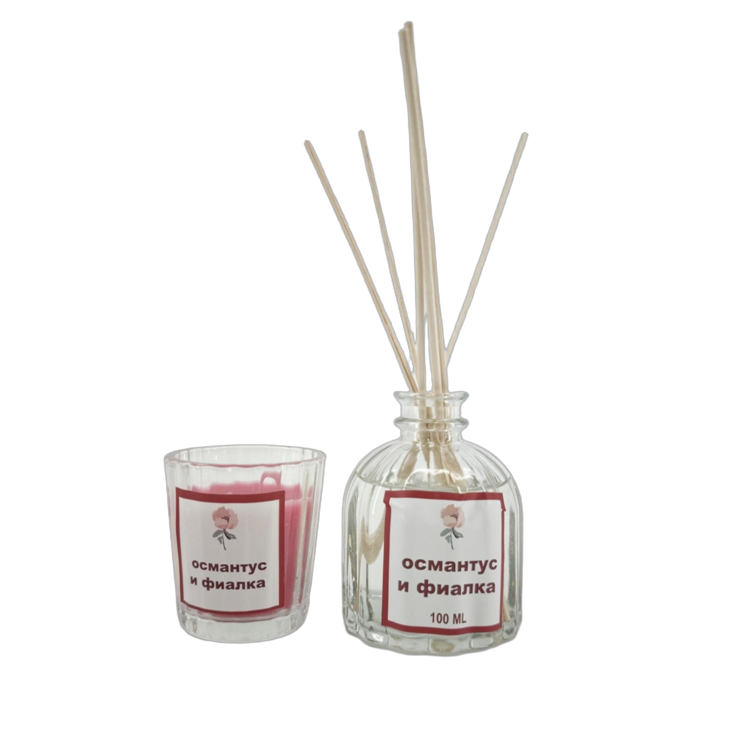 Набор свеча и диффузор ё 100мл - фото 3