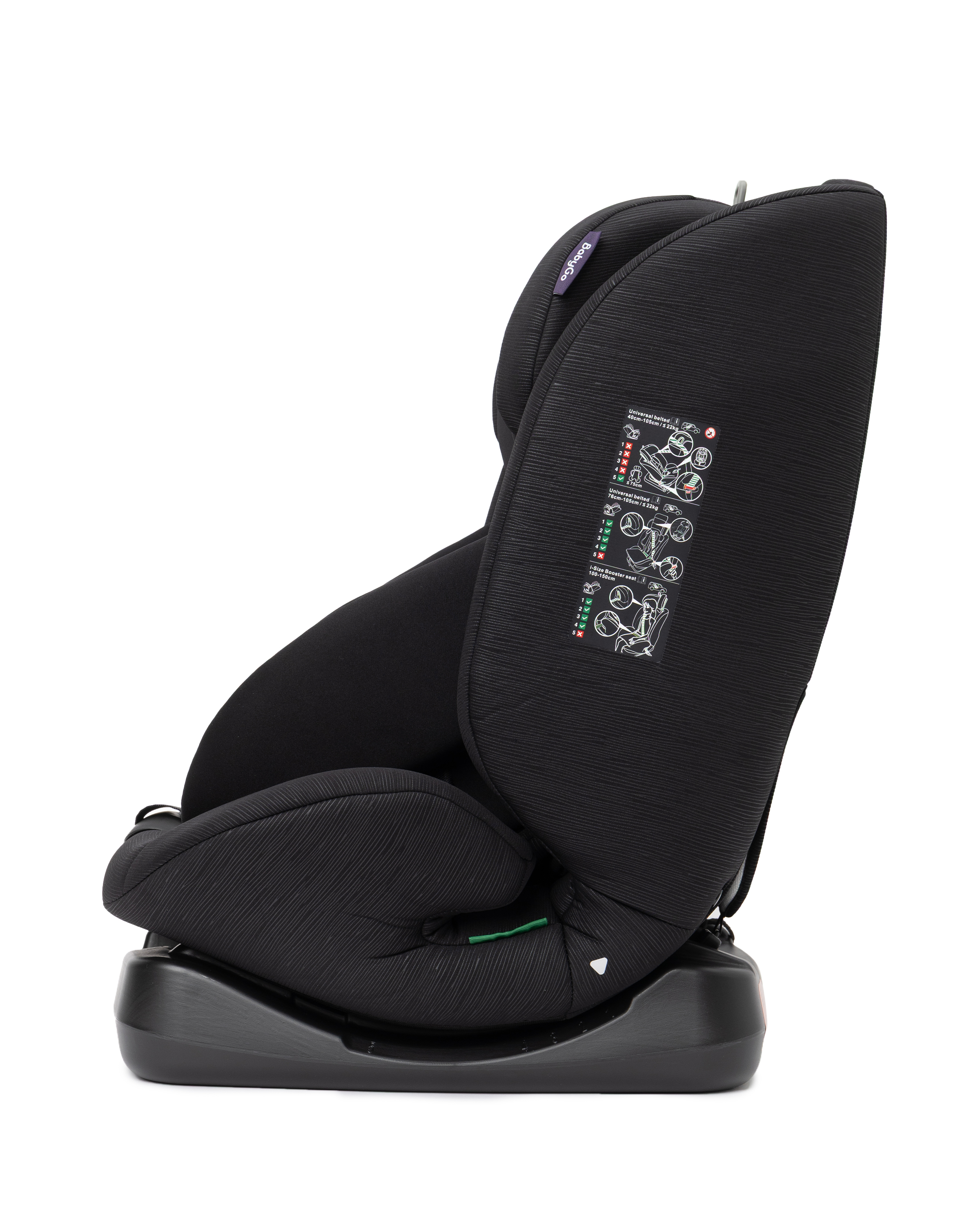 Автокресло BabyGo 4-Stage 0+/1/2/3 (0-36 кг) черный - фото 3