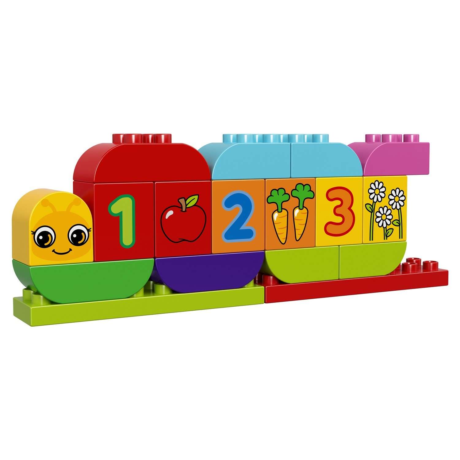 Конструктор LEGO DUPLO Моя веселая гусеница блочный - фото 8
