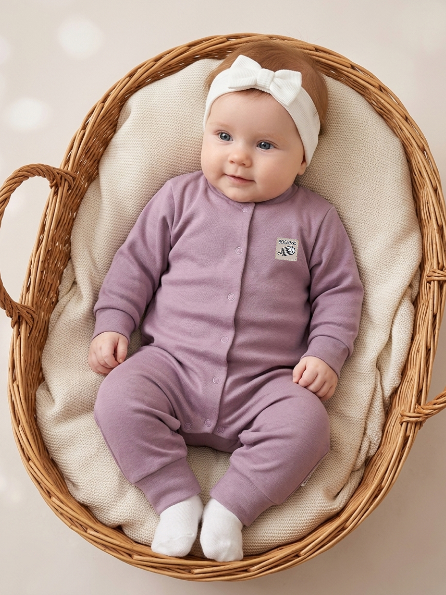 Изображение товара Комбинезон Эскимо для новорожденных 68 см теплый и комфортный