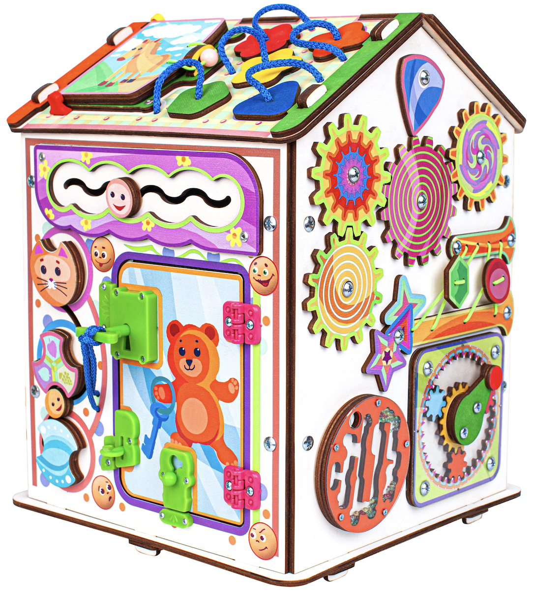 Игрушка Jolly Kids бизиборд Эмоции - фото 9