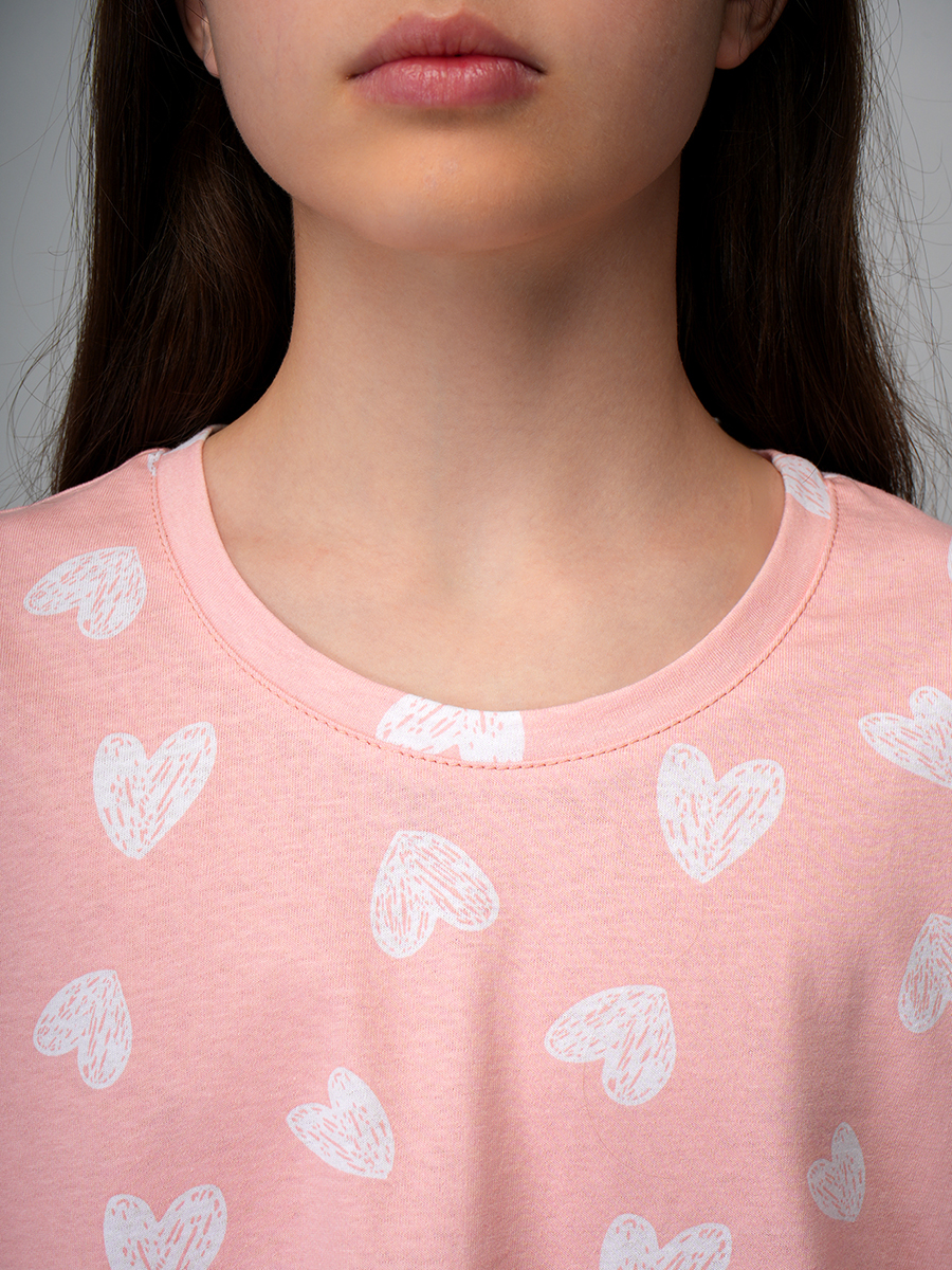 Пижама HappyFox HF5900DSPбелый.сердечки - фото 7