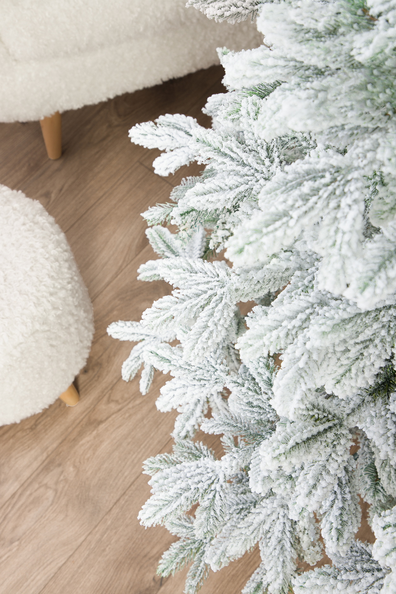 Ель Эльфийская заснеженная литая Империя Ёлок 160 см - фото 3