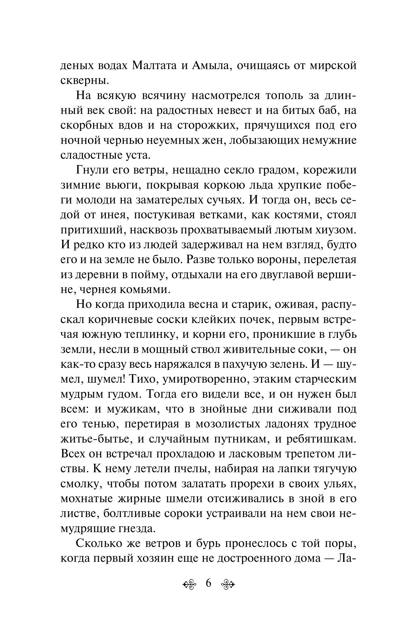 Книга Эксмо Черный тополь (крупный шрифт) - фото 3