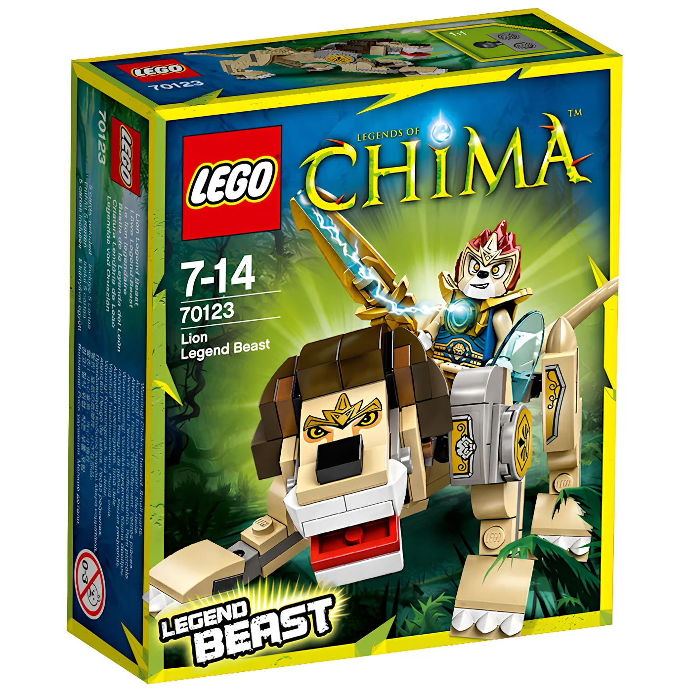 Конструктор LEGO Legends of Chima 70123 114 дет. - фото 1