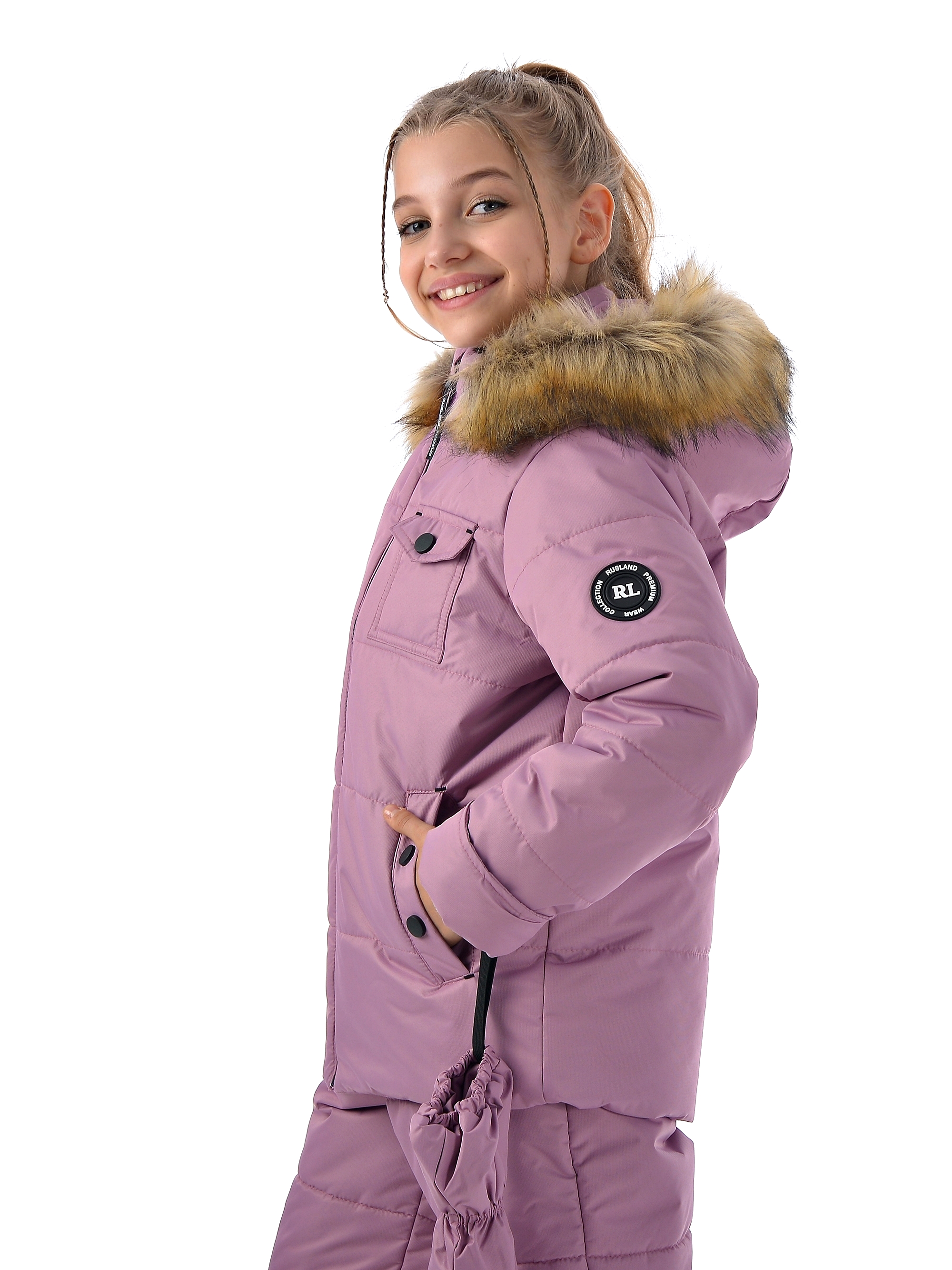 Комплект Rusland дз-крис-брусничный 116-134 - фото 2