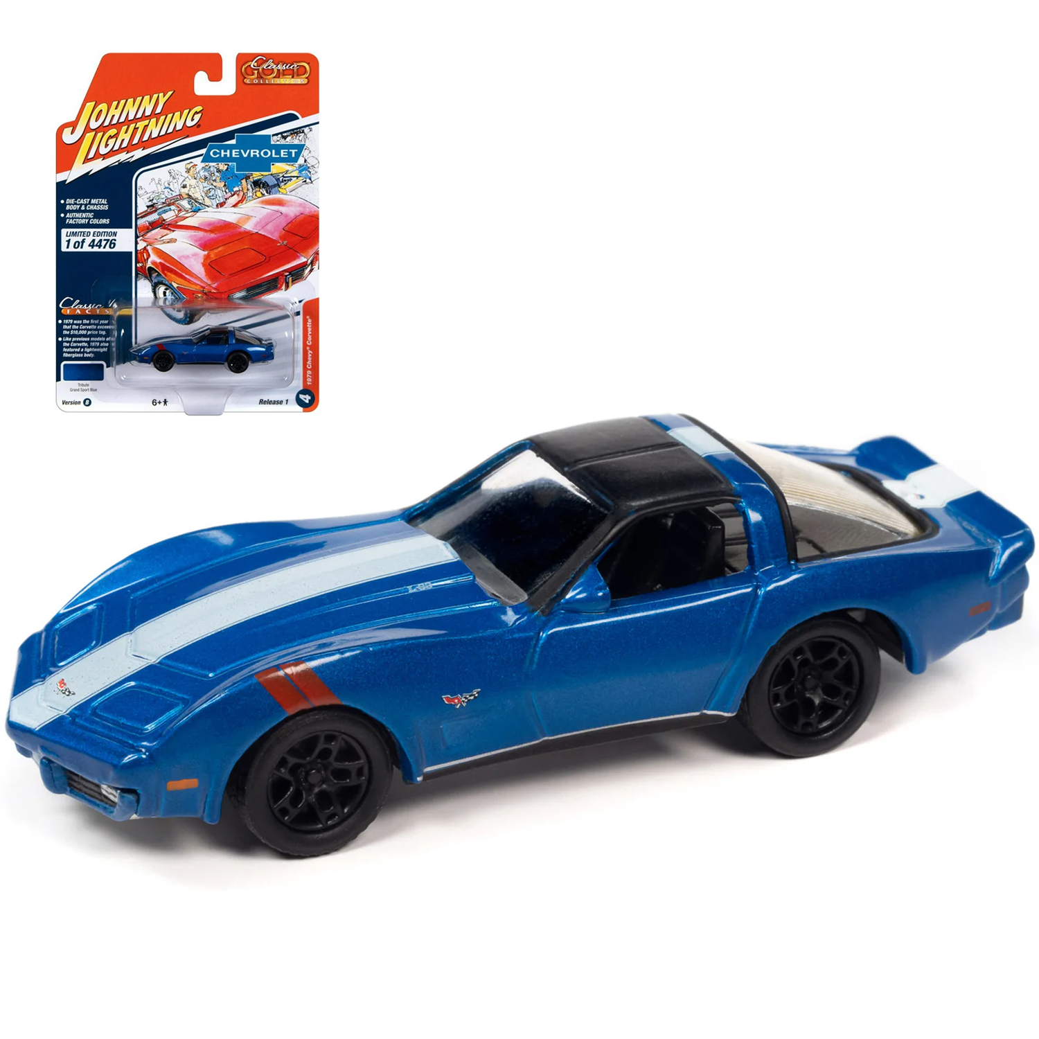 Автомобиль Johnny Lightning 1:64 JLCG031B-R1-N4 - фото 1