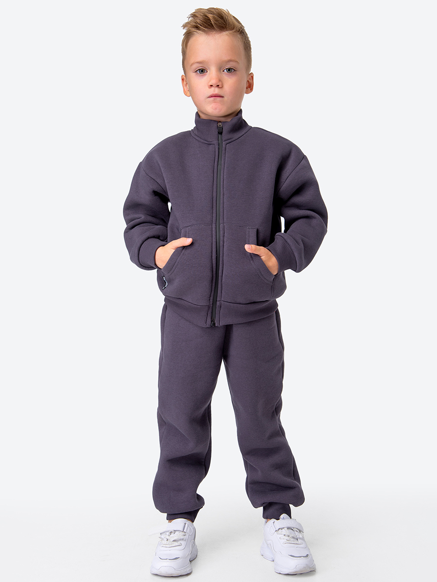 Толстовка и брюки HappyFox HF00156графитовый - фото 7