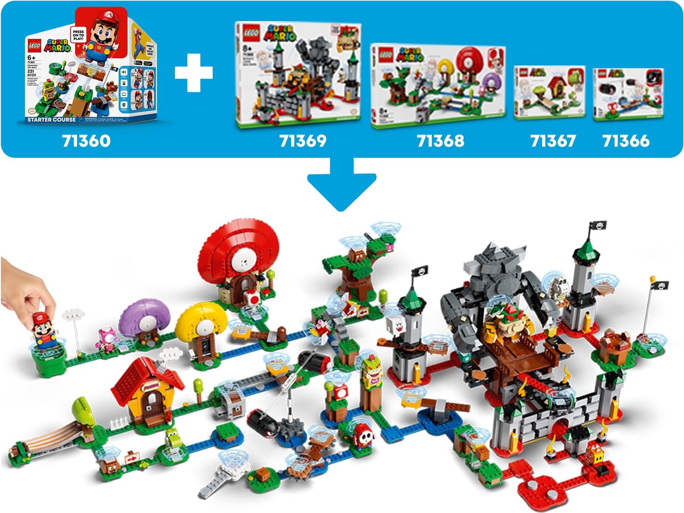 Конструктор LEGO Super Mario 71367 205 дет. - фото 5