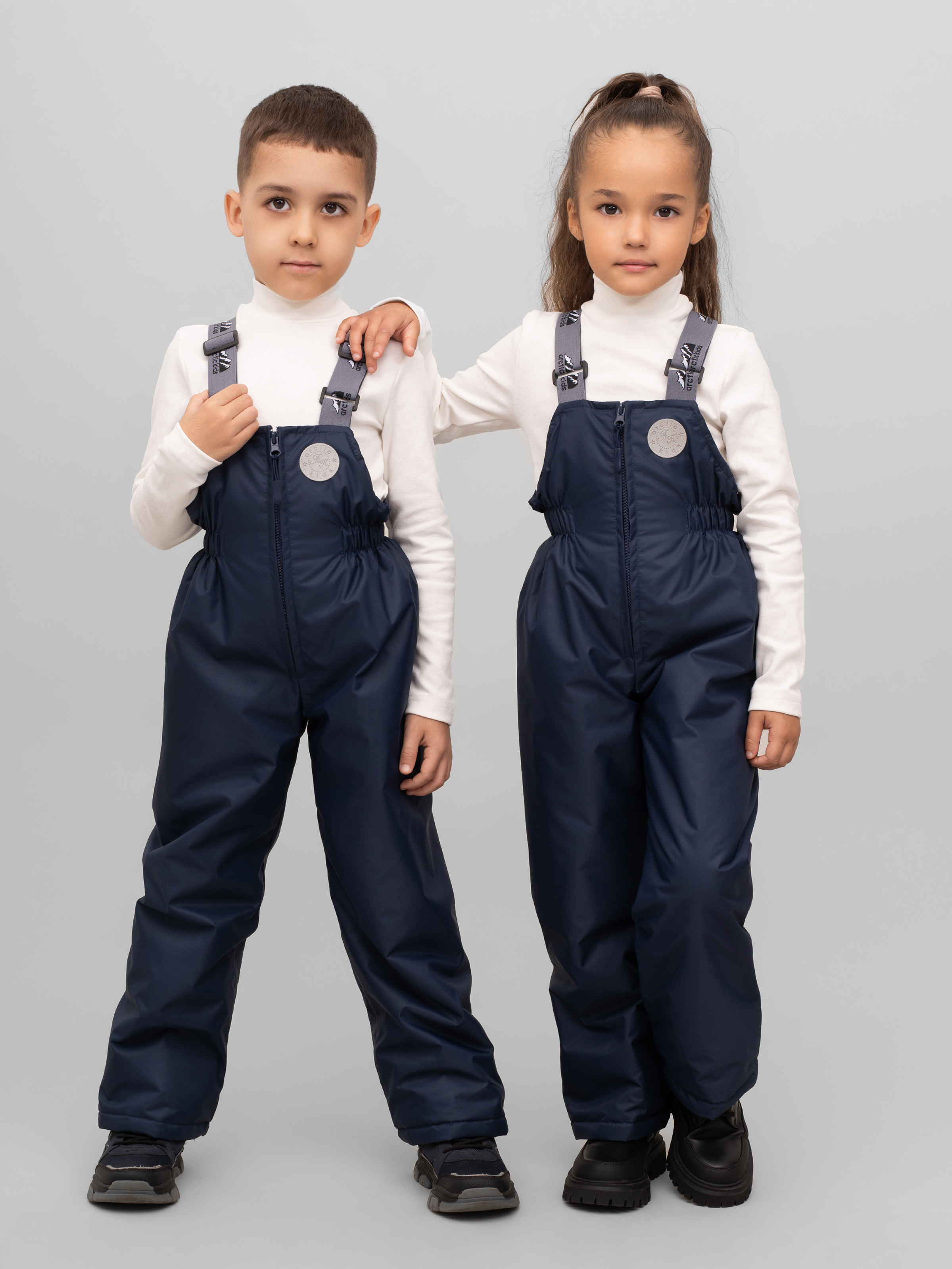 Полукомбинезон Arctic kids 60-013 т.синий - фото 5