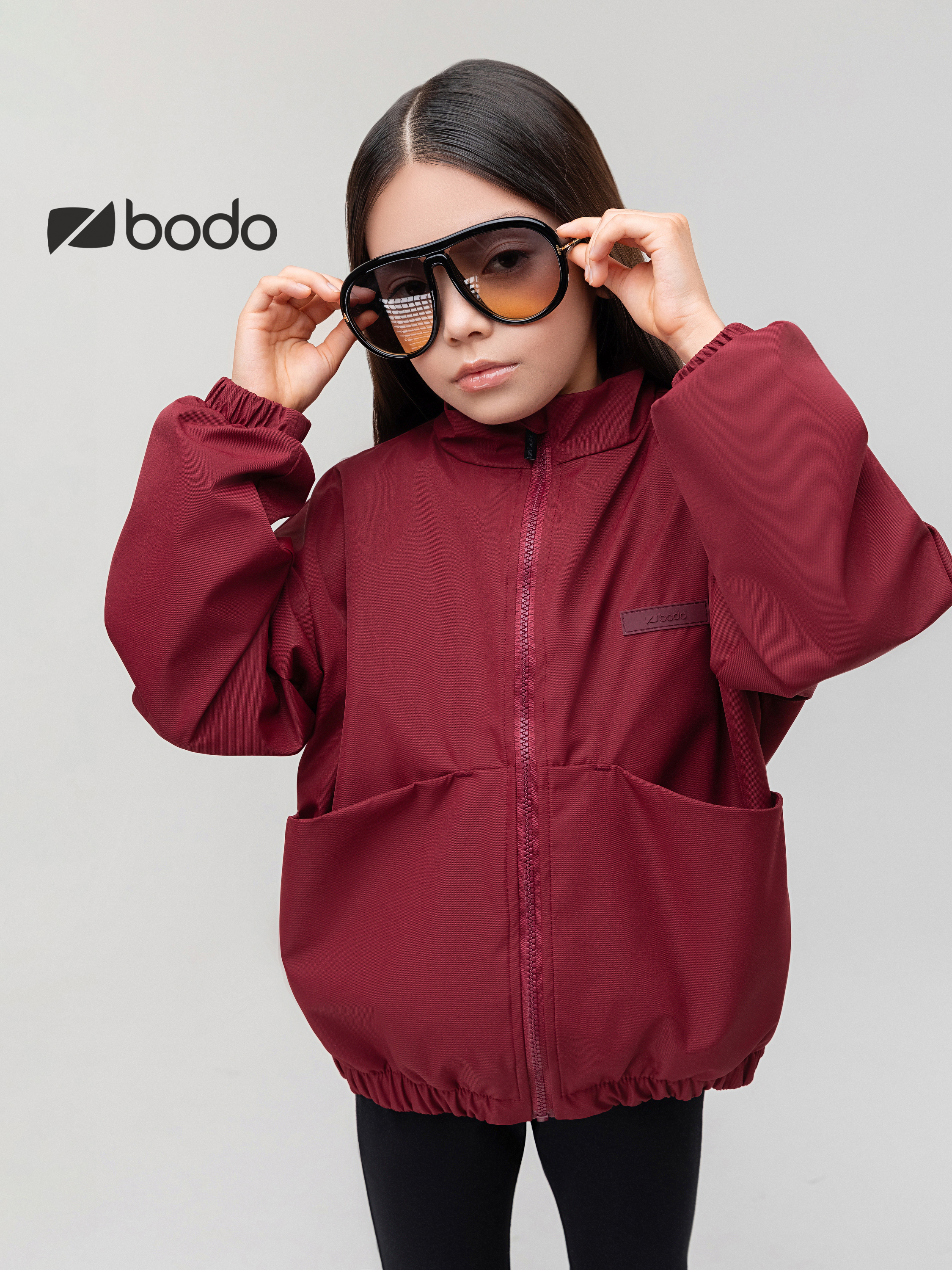 Куртка Bodo 32-91MU_бордовый - фото 5