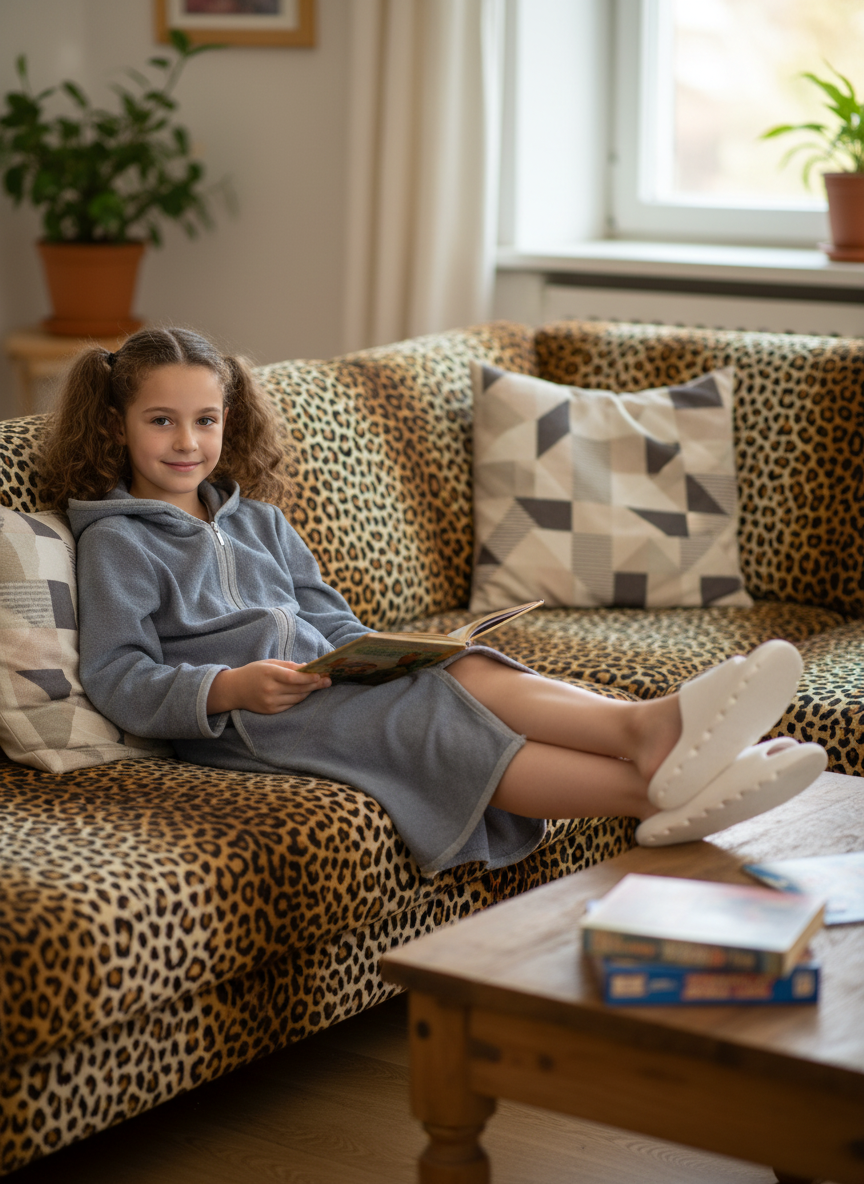 Халат Утенок 906 серый - фото 27