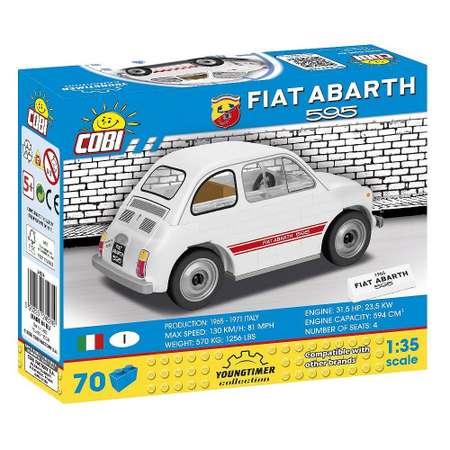 Конструктор COBI Автомобиль Fiat Abarth блочный