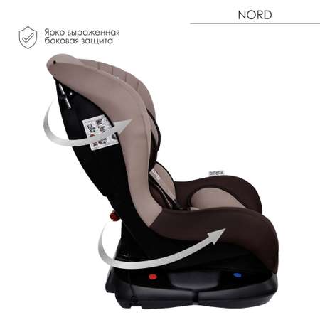 Автокресло Babyton Nord Mokko 0+/1 (0-18 кг)